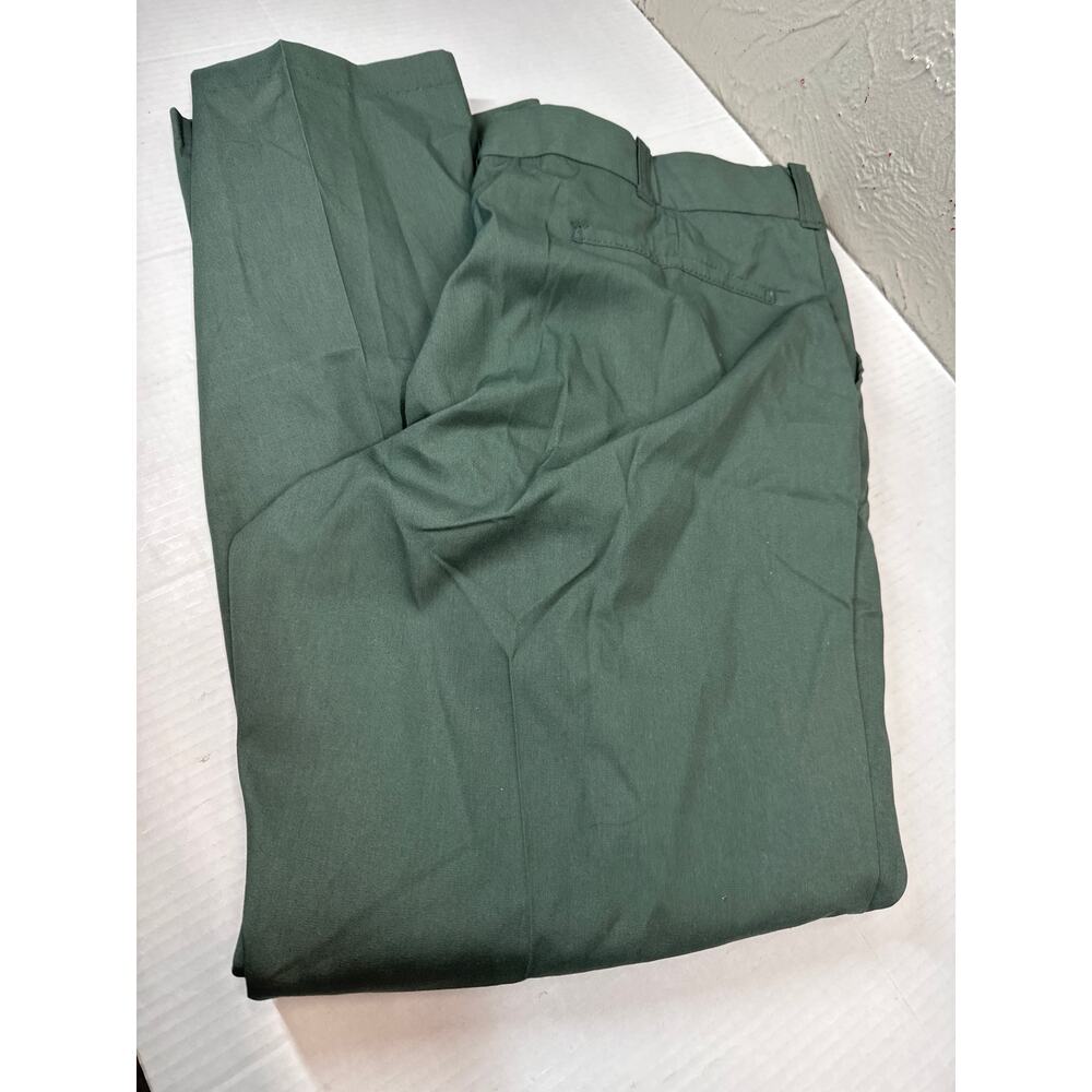 Big Mac Authentic Workwear Lightweight Poplin Pants Green Mens Size 40x30‎ NWT
